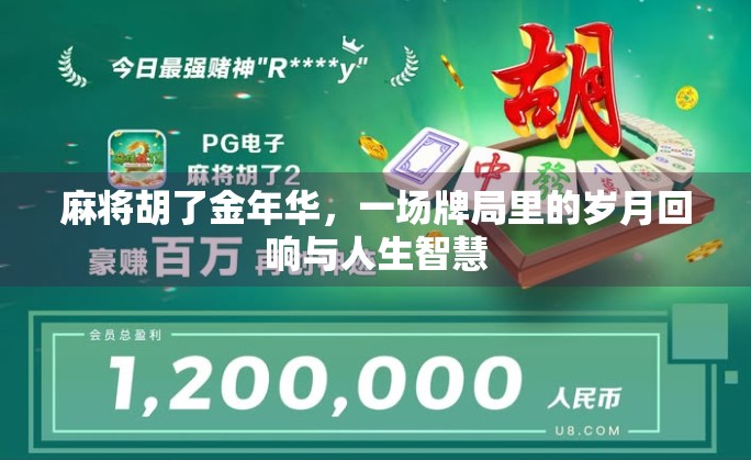 麻将胡了金年华，一场牌局里的岁月回响与人生智慧