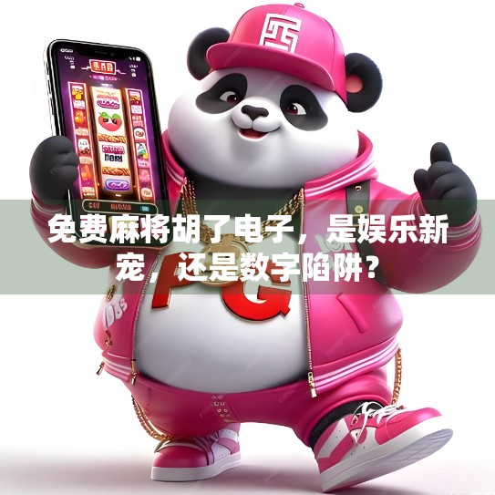 免费麻将胡了电子,是娱乐新宠,还是数字陷阱? 免费麻将胡了电子,是娱乐新宠,还是数字陷阱?