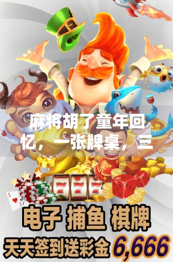 麻将胡了童年回忆，一张牌桌，三代人的时光密码