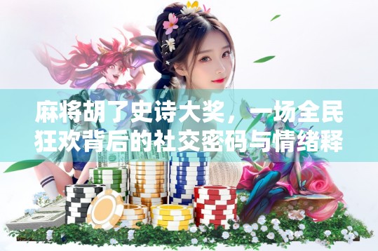 麻将胡了史诗大奖，一场全民狂欢背后的社交密码与情绪释放